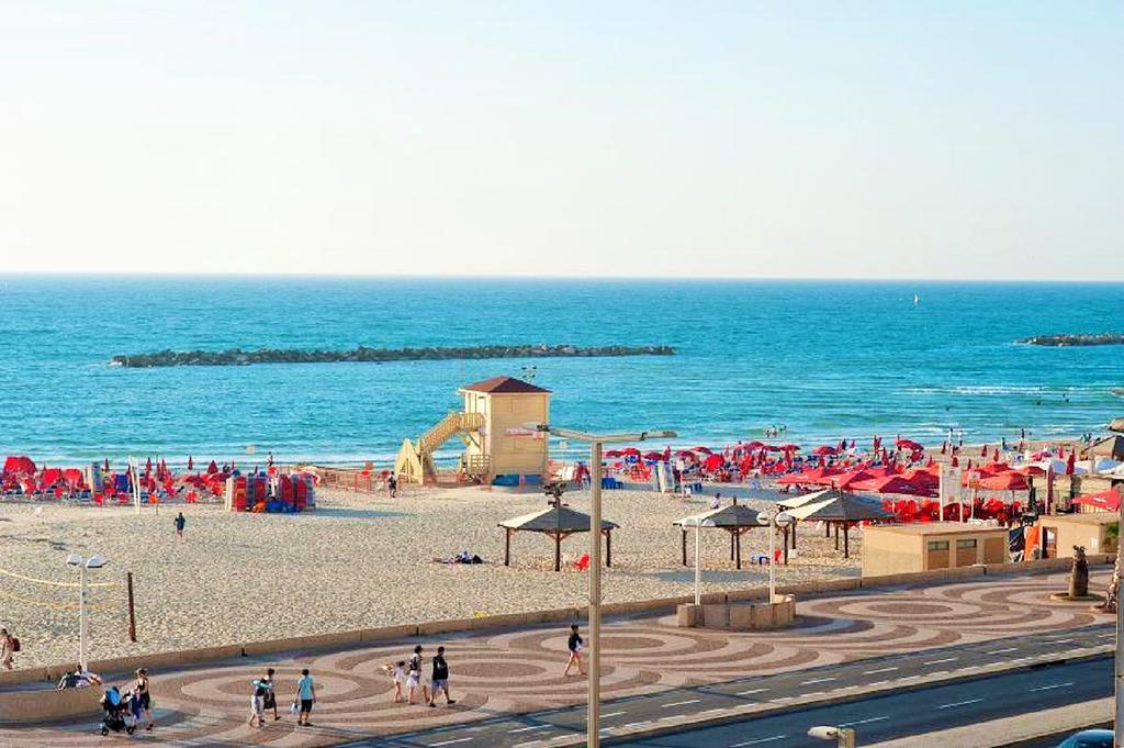 Apartment With Sea View And Balcony Facing West By Sea N' Rent Tel Aviv Eksteriør bilde